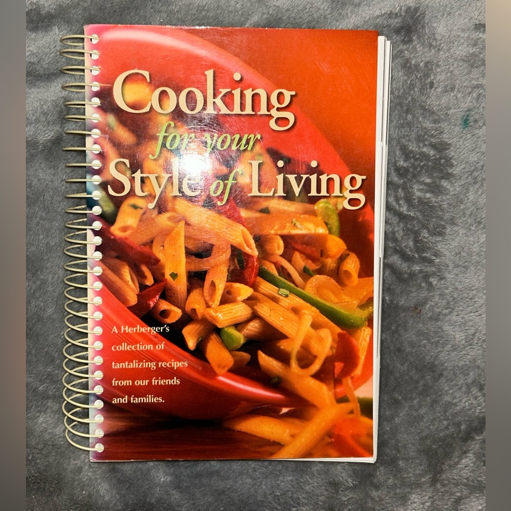 📚BOOK SALE 5 for $20📚 Herberger’s Cookbook Cooking For Your Style of Living
